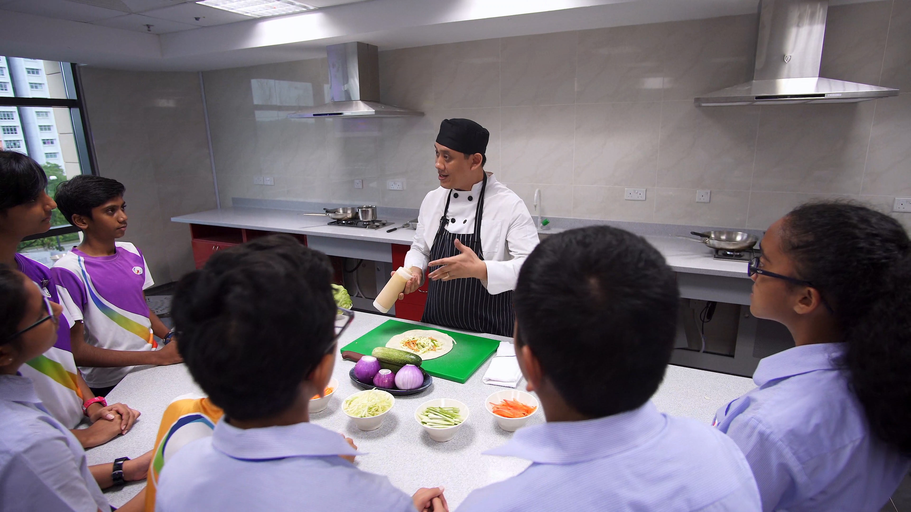 My child learnt to cook in school!